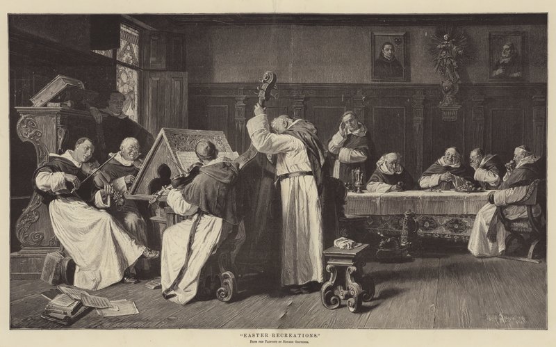 Ostervergnügen von Eduard von Grutzner