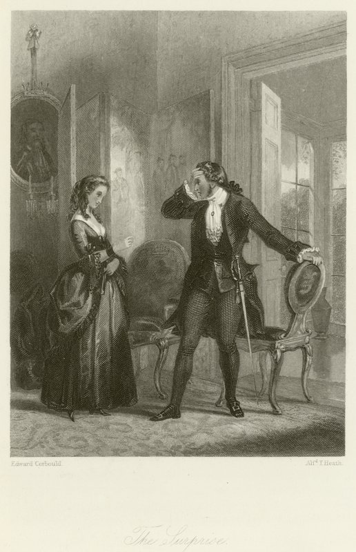 Die Überraschung von Edward Henry Corbould