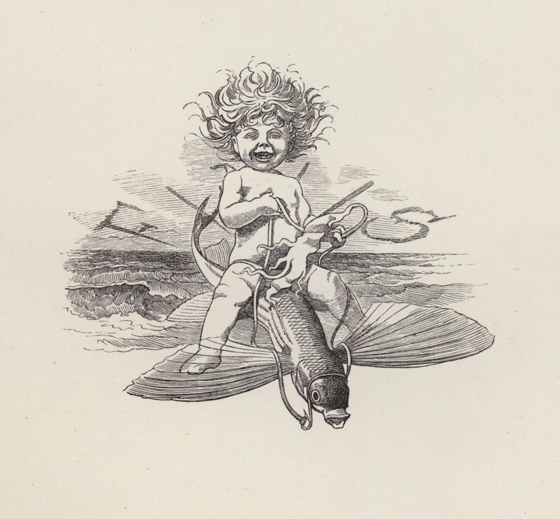 Illustration für Die Wasserkinder von Charles Kingsley von Edward Linley (after) Sambourne