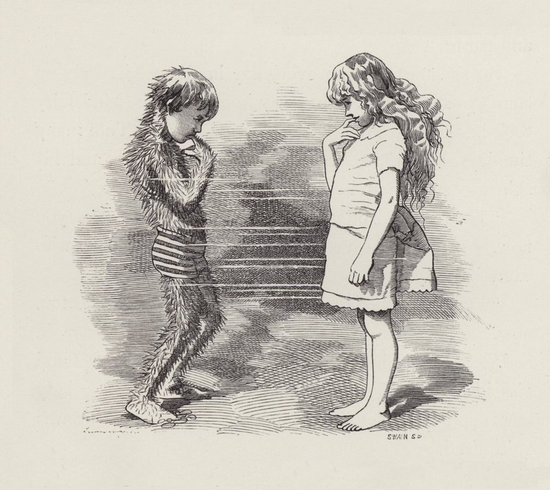 Illustration für Die Wasserkinder von Charles Kingsley von Edward Linley (after) Sambourne