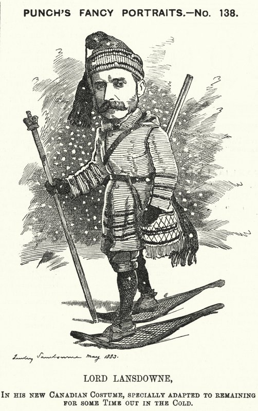 Henry Petty-Fitzmaurice, 5. Marquess of Lansdowne, britischer Politiker und Generalgouverneur von Kanada (Stich) von Edward Linley (after) Sambourne