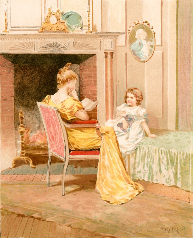 Eine Geschichte aus alten Zeiten von Edward Percy Moran