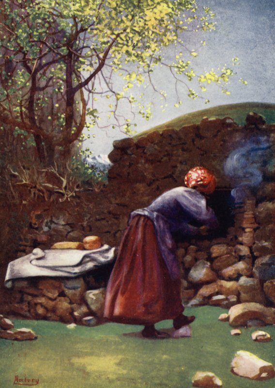 Korsika: Backofen, Aleria von Edwin Arthur Norbury