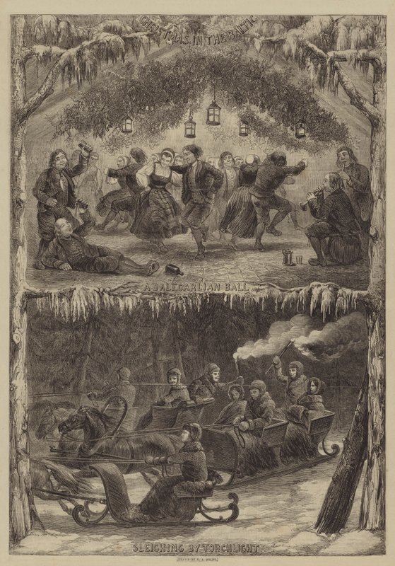Weihnachten an der Ostsee von Edwin Thomas Dolby
