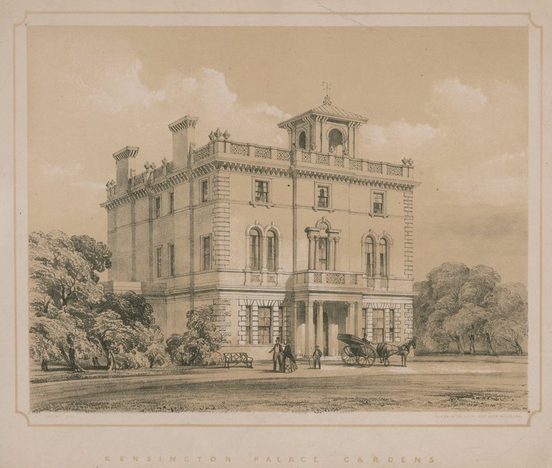 Kensington Palace Gardens von Edwin Thomas Dolby
