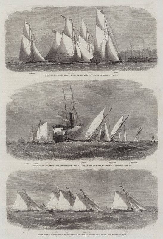 Royal Thames Yacht Club von Edwin Weedon