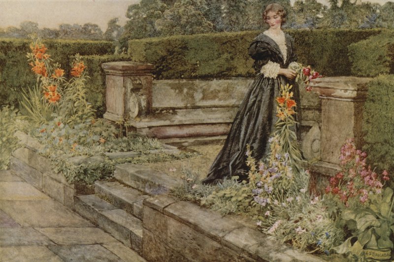 Gartenfantasien, der Name der Blume von Eleanor Fortescue Brickdale