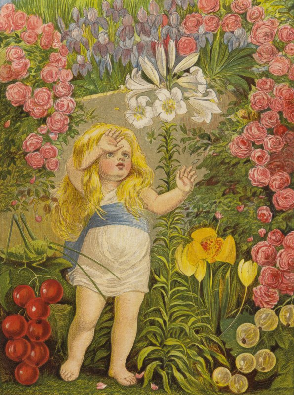 Die Lilie, die Blume des Himmels von Eleanor Fortescue Brickdale