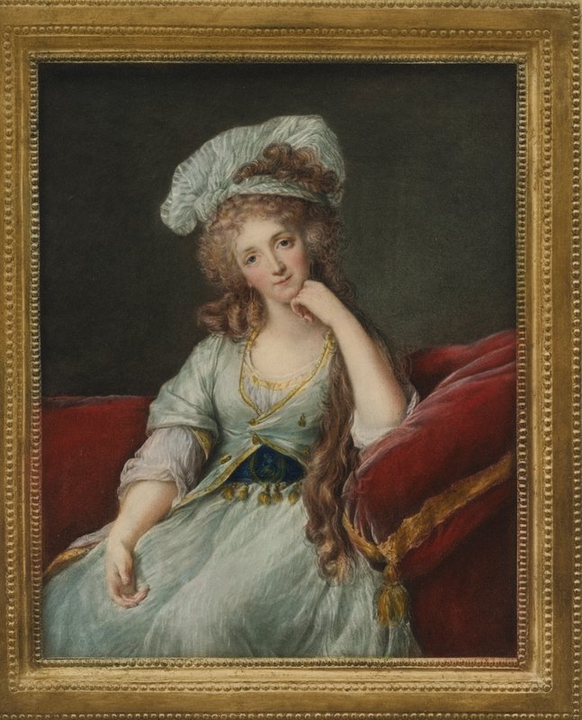 Porträt von Louise Marie Adelaide de Bourbon-Ponthievre, Herzogin von Orleans von Elisabeth Louise after Vigee Lebrun