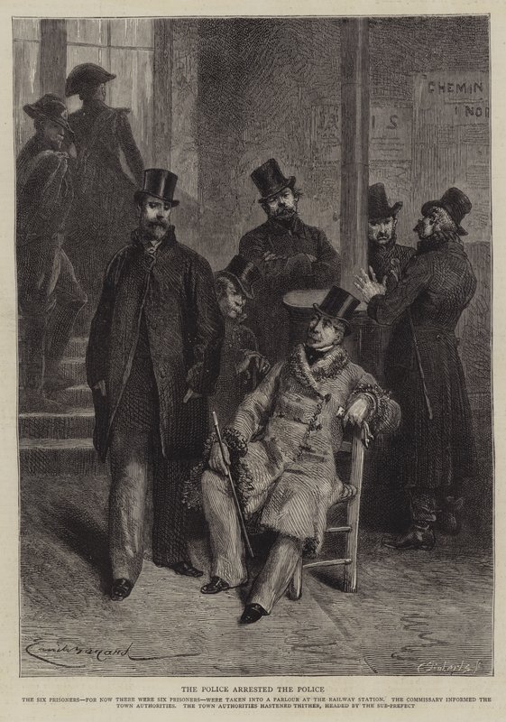 Die Geschichte eines Verbrechens, das Zeugnis eines Augenzeugen von Emile Antoine Bayard