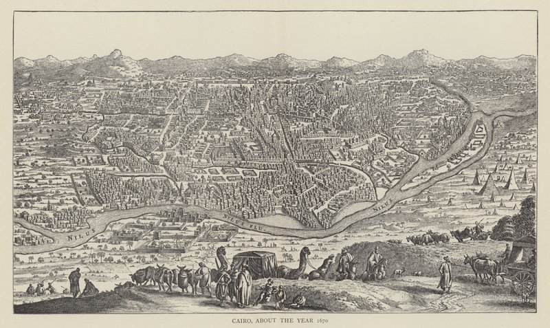 Kairo, um das Jahr 1670 von English School
