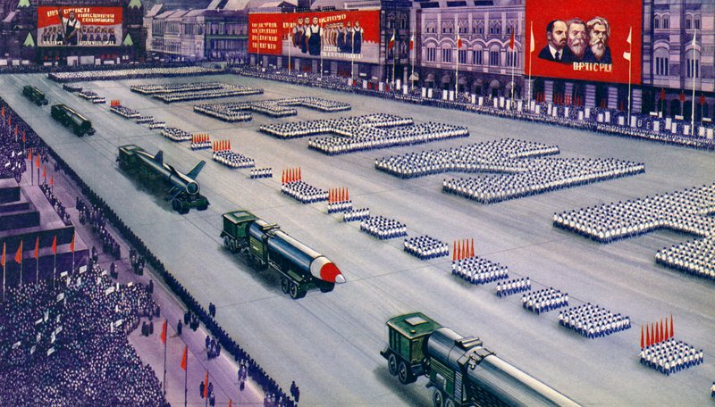 Maifeiertag, Russland von English School