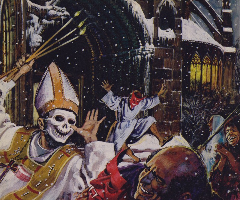 Das Narrenfest im mittelalterlichen Frankreich, zu Weihnachten gefeiert von English School