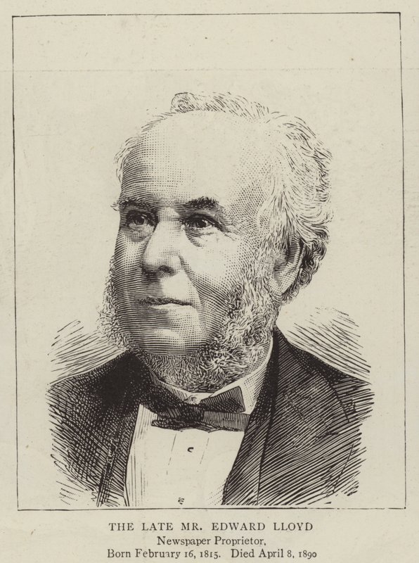 Der verstorbene Herr Edward Lloyd von English School