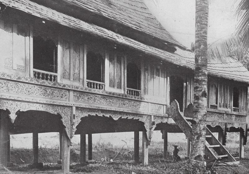 Ein malaiisches Haus in Sungei Ujong von English Photographer
