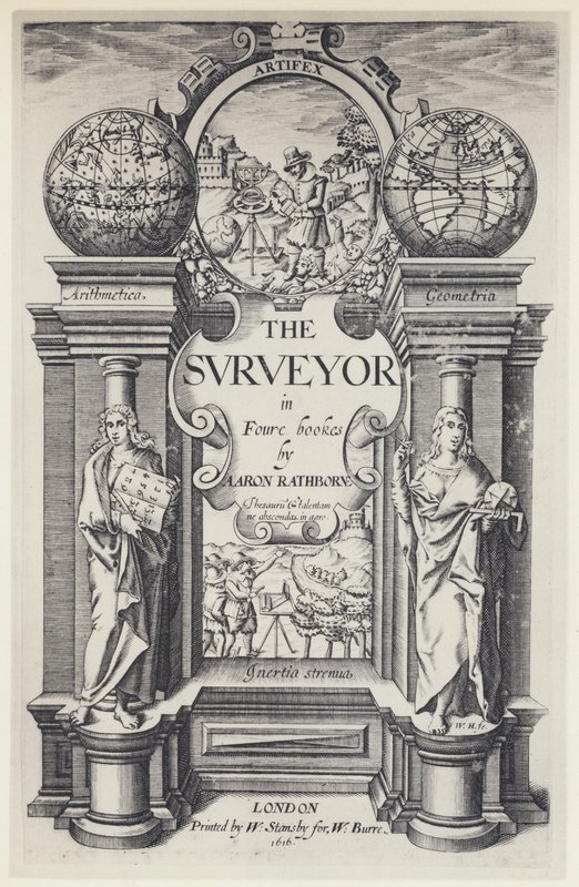 A Rathbone, Der Vermesser, W Stansby für W Burre 1616 von English Photographer