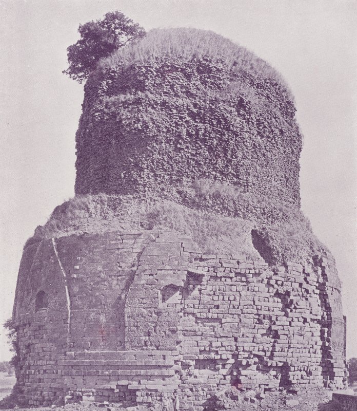 Alter buddhistischer Turm, Sarnath, Benares von English Photographer