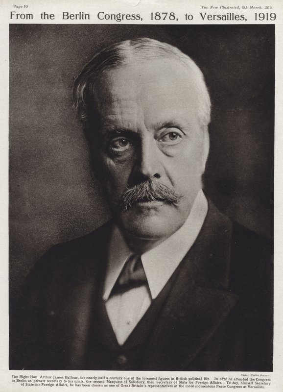 Arthur Balfour, britischer konservativer Politiker und Premierminister von English Photographer