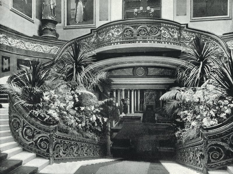 Buckingham Palace, die große Treppe von English Photographer