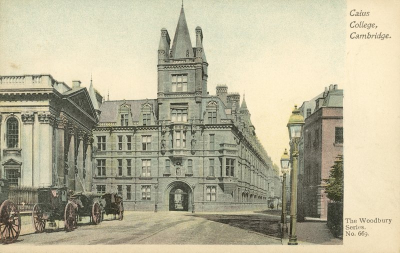 Caius College, Cambridge (Farbfoto) von English Photographer