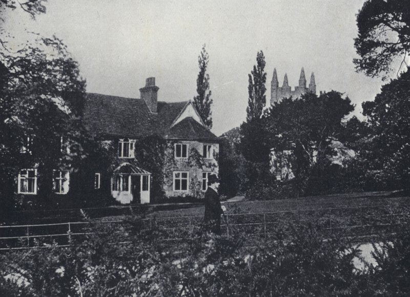 Canon Kingsley und sein Zuhause, Eversley Rectory, Hampshire von English Photographer