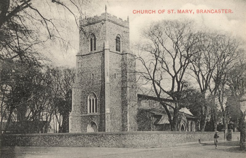 Kirche St. Mary, Brancaster, Norfolk von English Photographer