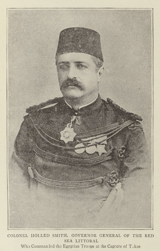 Oberst Holled Smith, Generalgouverneur des Roten Meeres von English Photographer