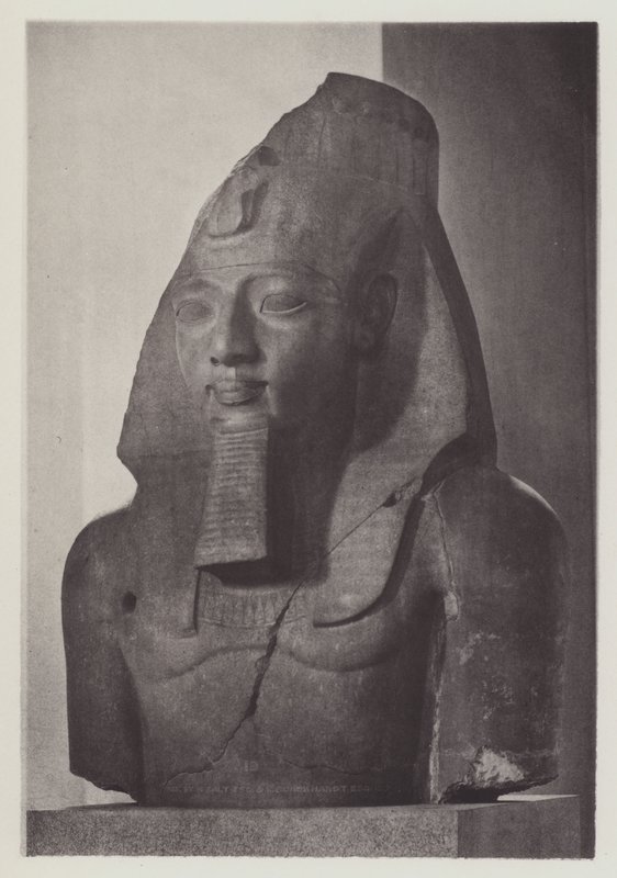Kolossaler Kopf von Ramses II von English Photographer