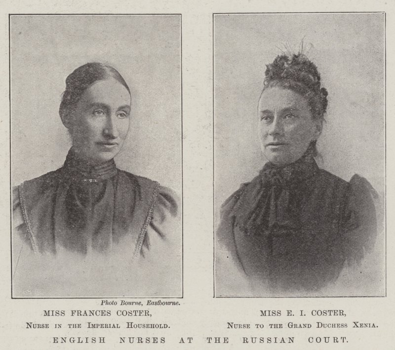 Englische Krankenschwestern am russischen Hof von English Photographer