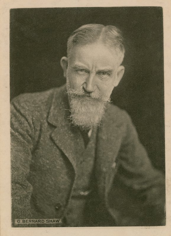 George Bernard Shaw, Fotografie von English Photographer