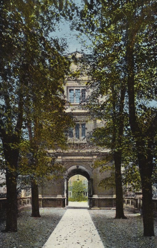 Gonville and Caius College, Tor der Tugend von English Photographer