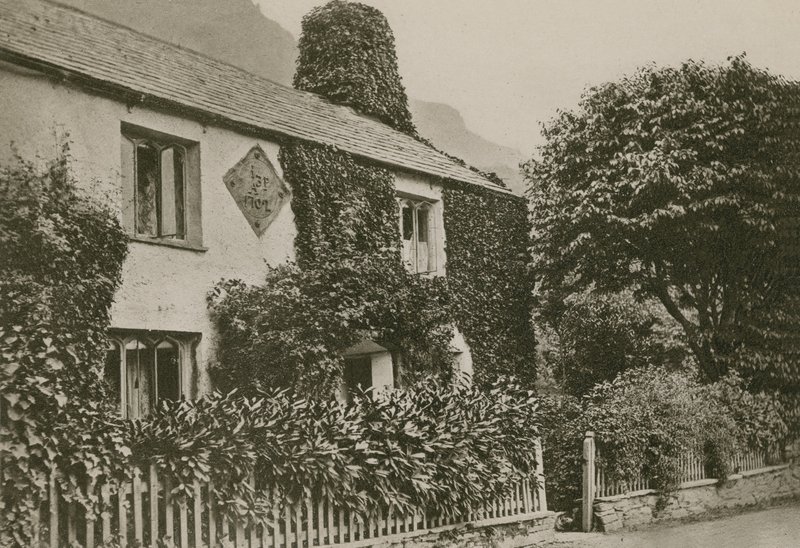 Hartley Coleridges Cottage, Grasmere von English Photographer