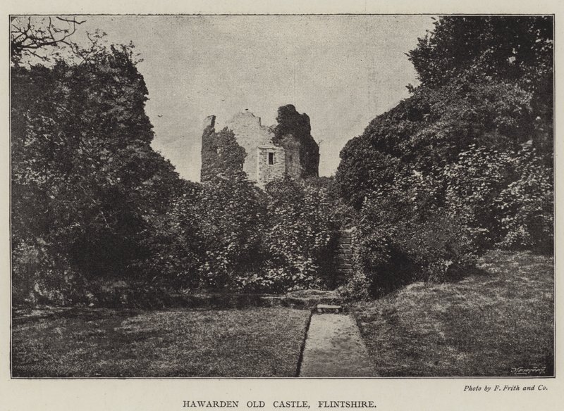 Hawarden Alte Burg, Flintshire von English Photographer