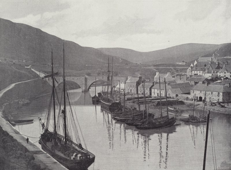 Helmsdale, vom Schloss von English Photographer
