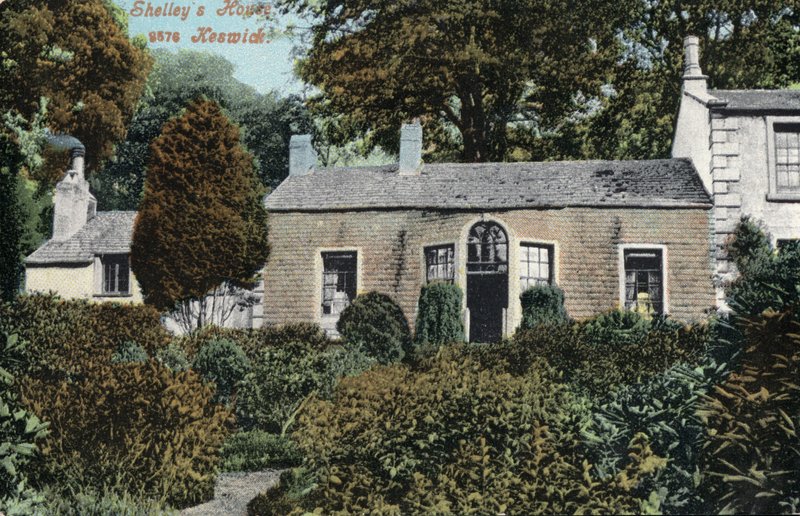 Heimat des englischen romantischen Dichters Percy Bysshe Shelley, Keswick, Cumbria von English Photographer
