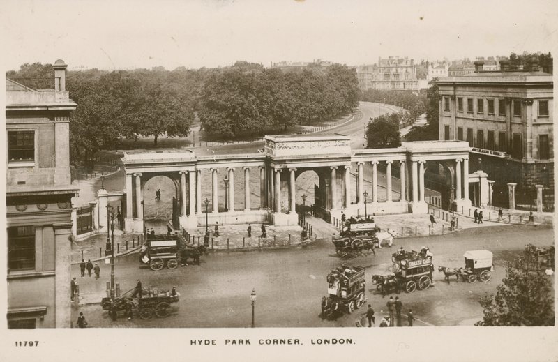 Hyde Park Corner, London von English Photographer
