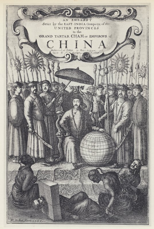 J Nieuhof, Eine Botschaft der Ostindien-Kompanie nach China, Tr J Ogilby 1673 von English Photographer