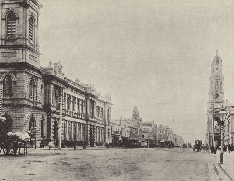 King William Street, Adelaide von English Photographer