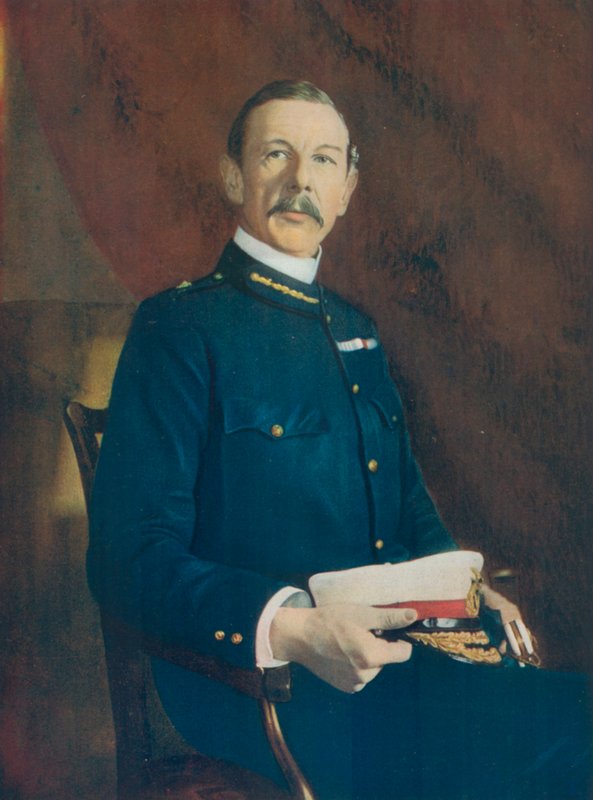 Generalleutnant Sir H. E. Colvile, Kommandeur der 9. Division der südafrikanischen Feldtruppe von English Photographer