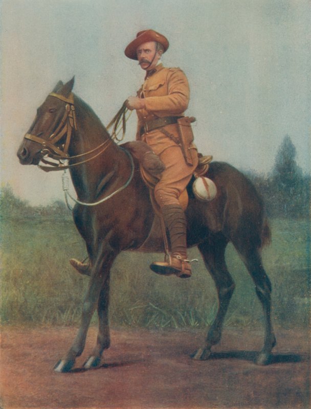 Oberstleutnant E. C. Bethune, Kommandant von Bethune