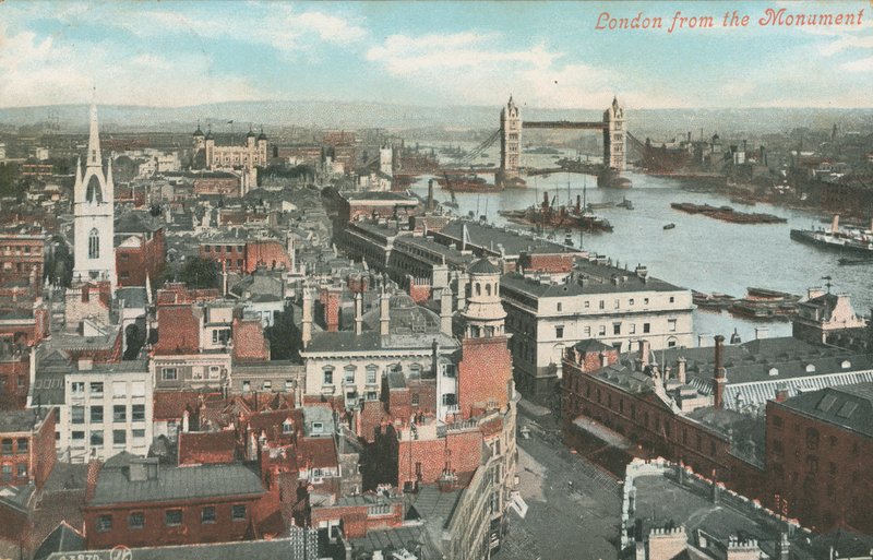 London vom Monument aus von English Photographer