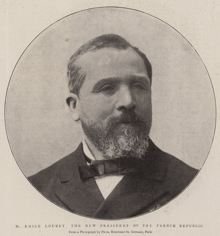 M. Émile Loubet, der neue Präsident der Französischen Republik von English Photographer