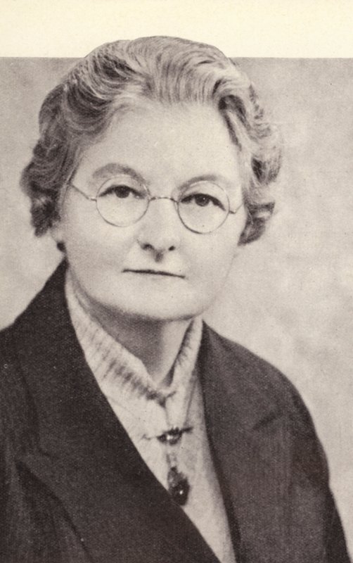 Margaret Bondfield, Labour-Abgeordnete und erste weibliche Kabinettsministerin in der britischen Regierung (s/w Foto) von English Photographer