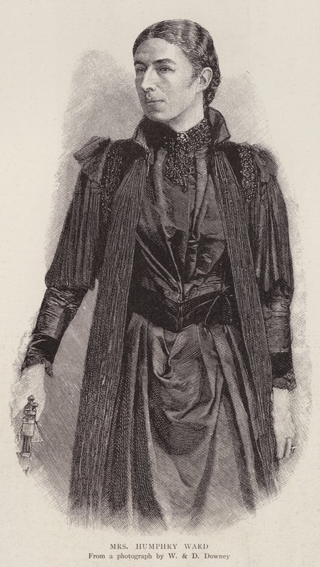 Mary Augusta Ward, englische Schriftstellerin von English Photographer