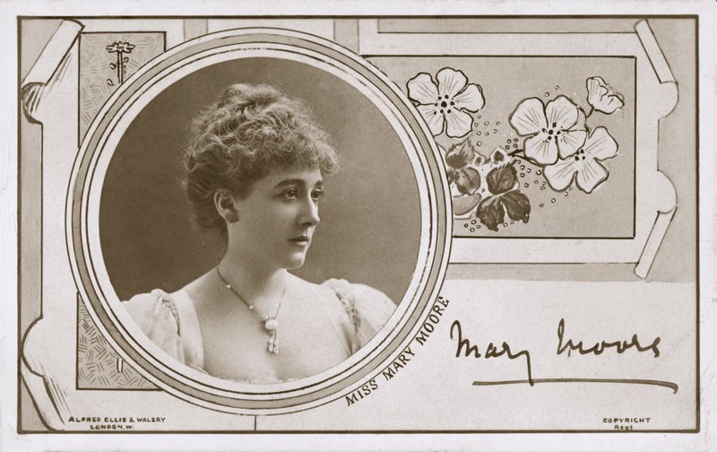 Mary Moore, englische Bühnenschauspielerin von English Photographer