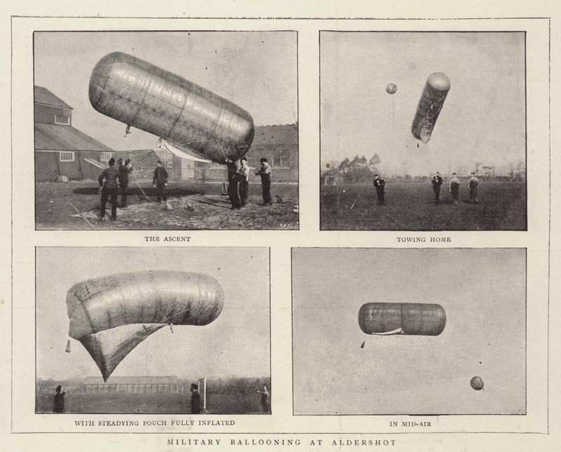 Militärballonfahren in Aldershot von English Photographer