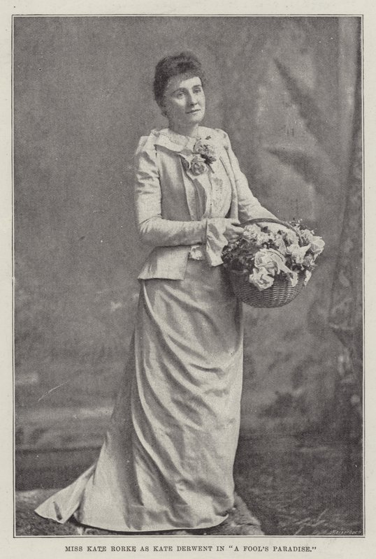 Miss Kate Rorke als Kate Derwent in Ein Narr im Paradies von English Photographer