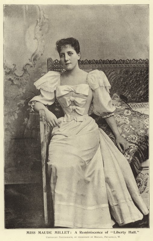 Miss Maude Millet: eine Erinnerung an Liberty Hall von English Photographer