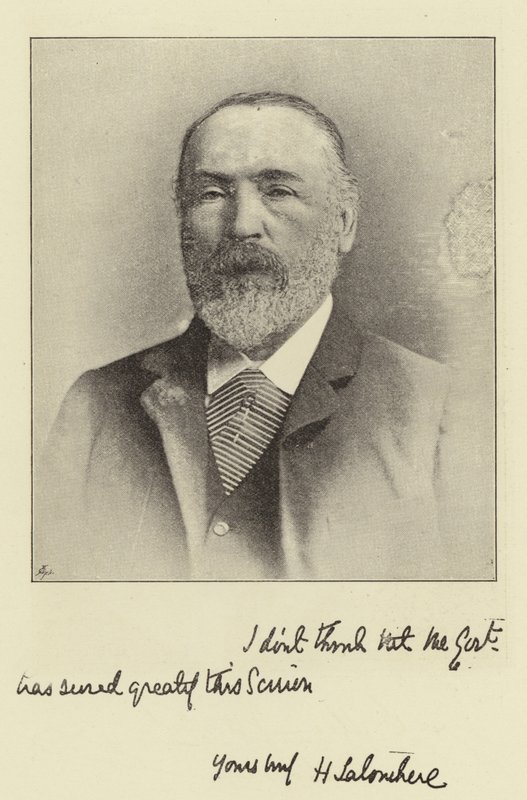 Herr Henry Labouchere, MP für Northampton und Herausgeber von Truth von English Photographer