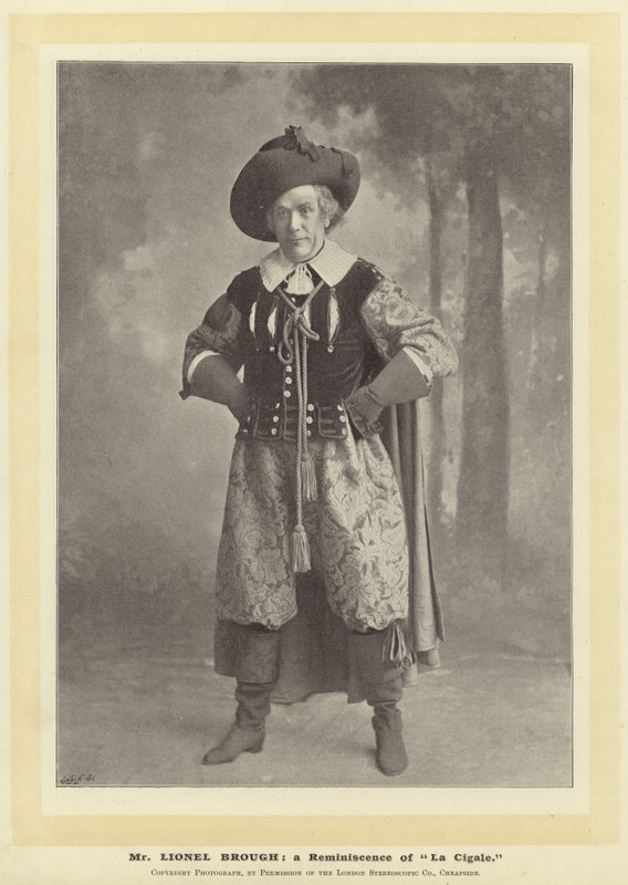 Mr Lionel Brough: eine Erinnerung an La Cigale von English Photographer